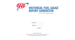 Desktop Screenshot of history.fuelgaugereport.com